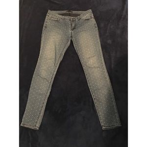Forever 21 Polka Dot Jeans